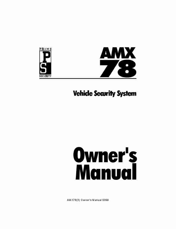 AMX Automobile Alarm AMX78-page_pdf